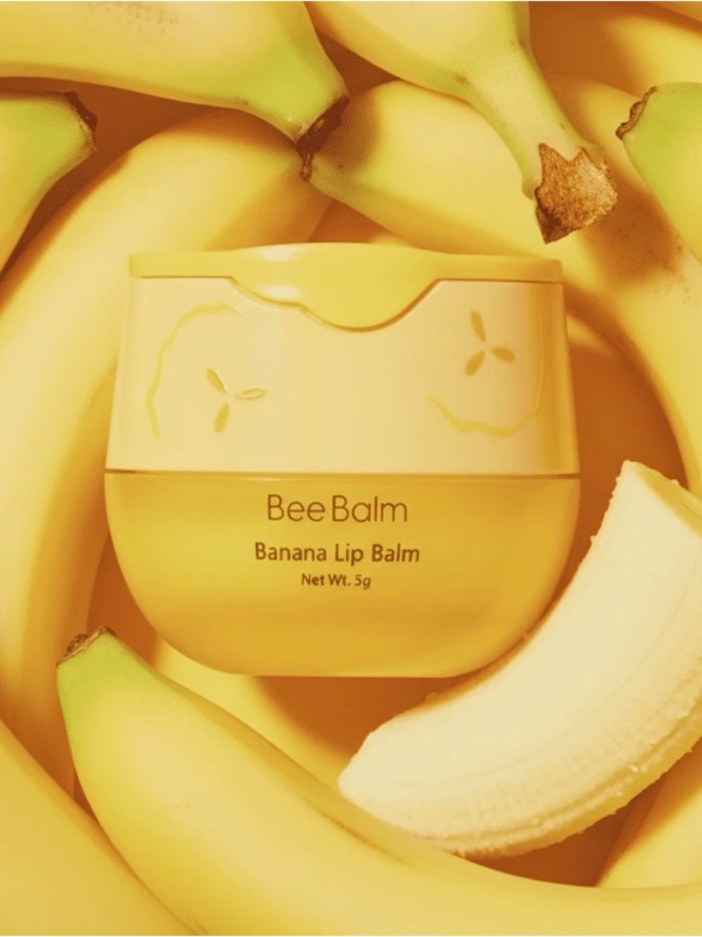 Limited Edition Banana Lip Balm Nourishing Lip Care